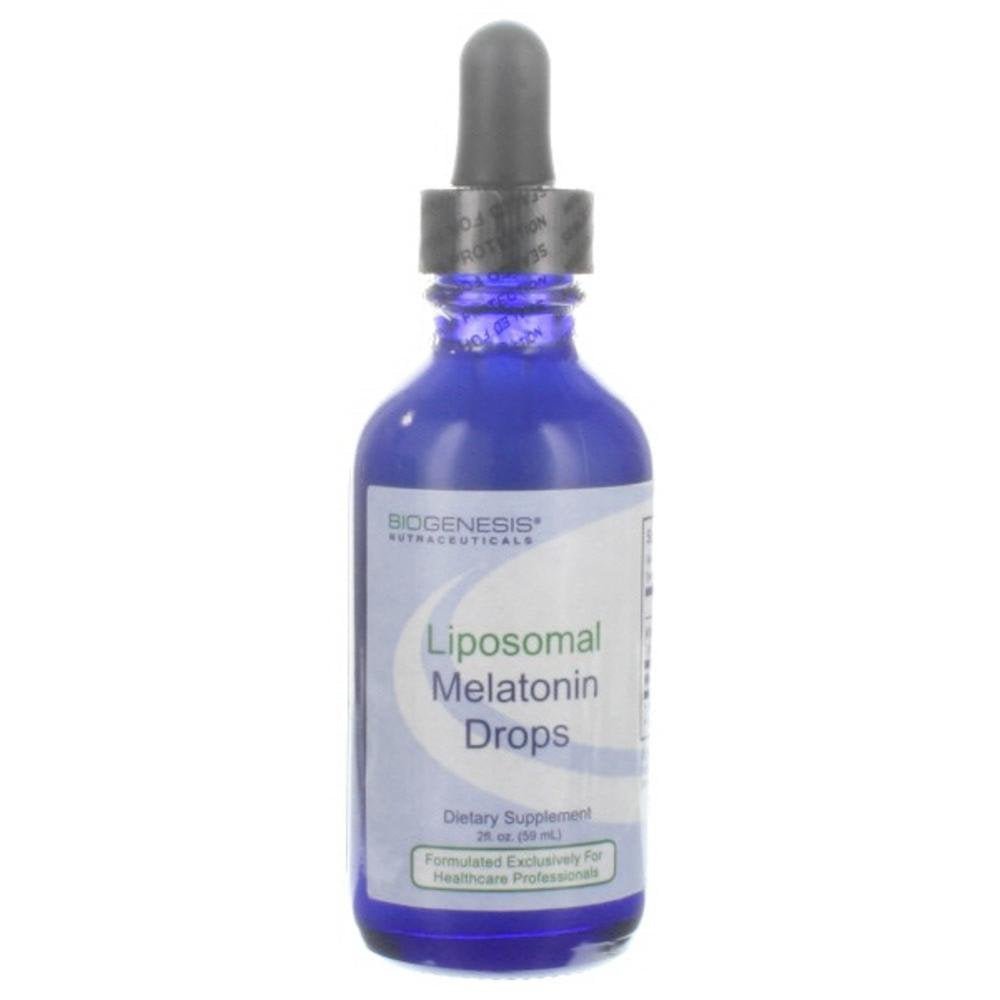 Biogenesis Nutraceutiques Gouttes de Mélatonine Liposomale - 60 ml
