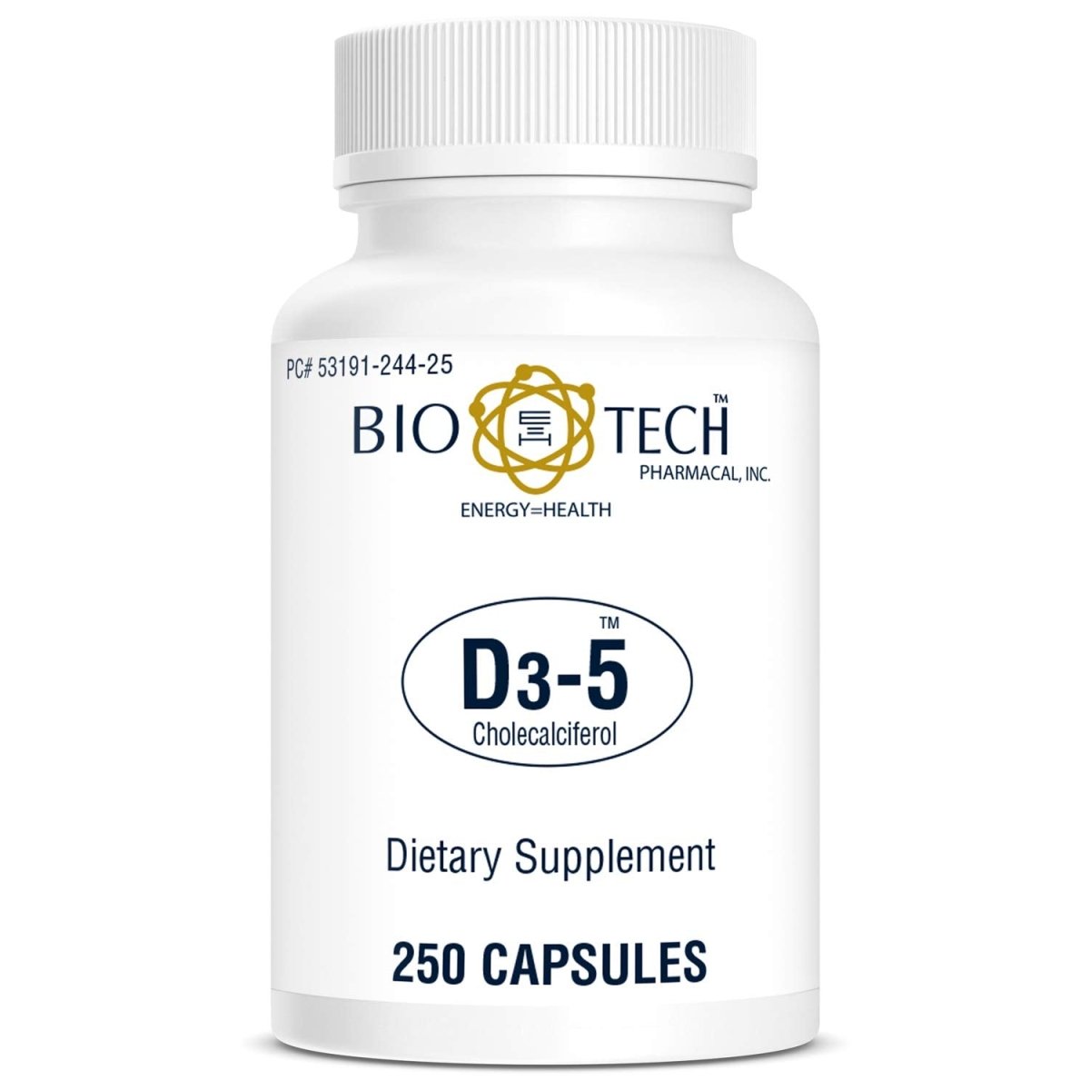 BioTech D3-5 250 gélules