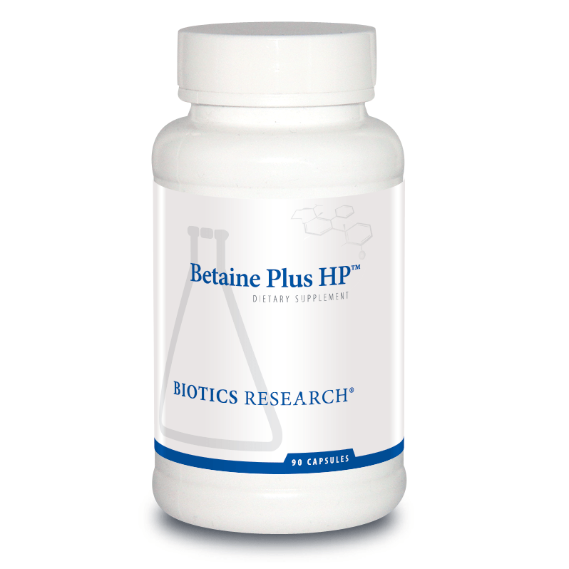 Biotics Research Betaine Plus HP 90 Gélules