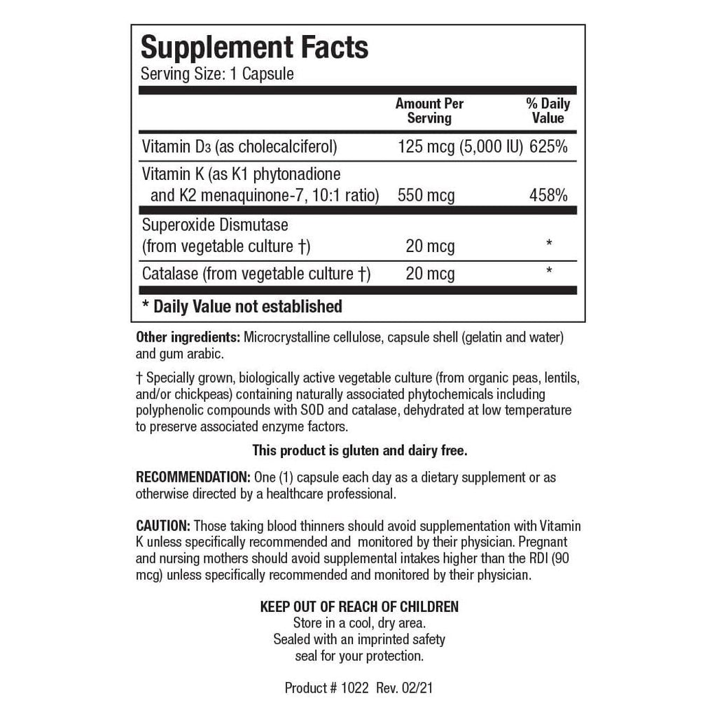 Biotics Research Bio-DK Capsules 60 unités