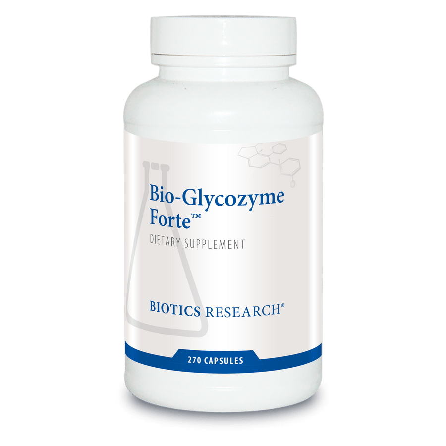Biotics Research Bio-Glycozyme Forte 270 Gélules