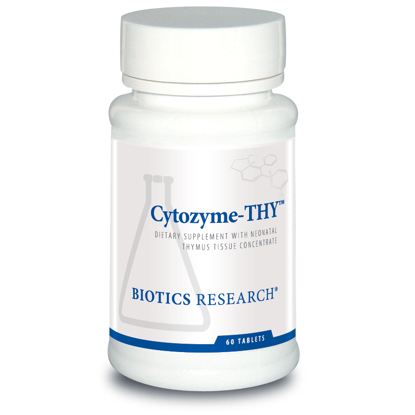 Biotics Research Cytozyme-THY 60 Comprimés