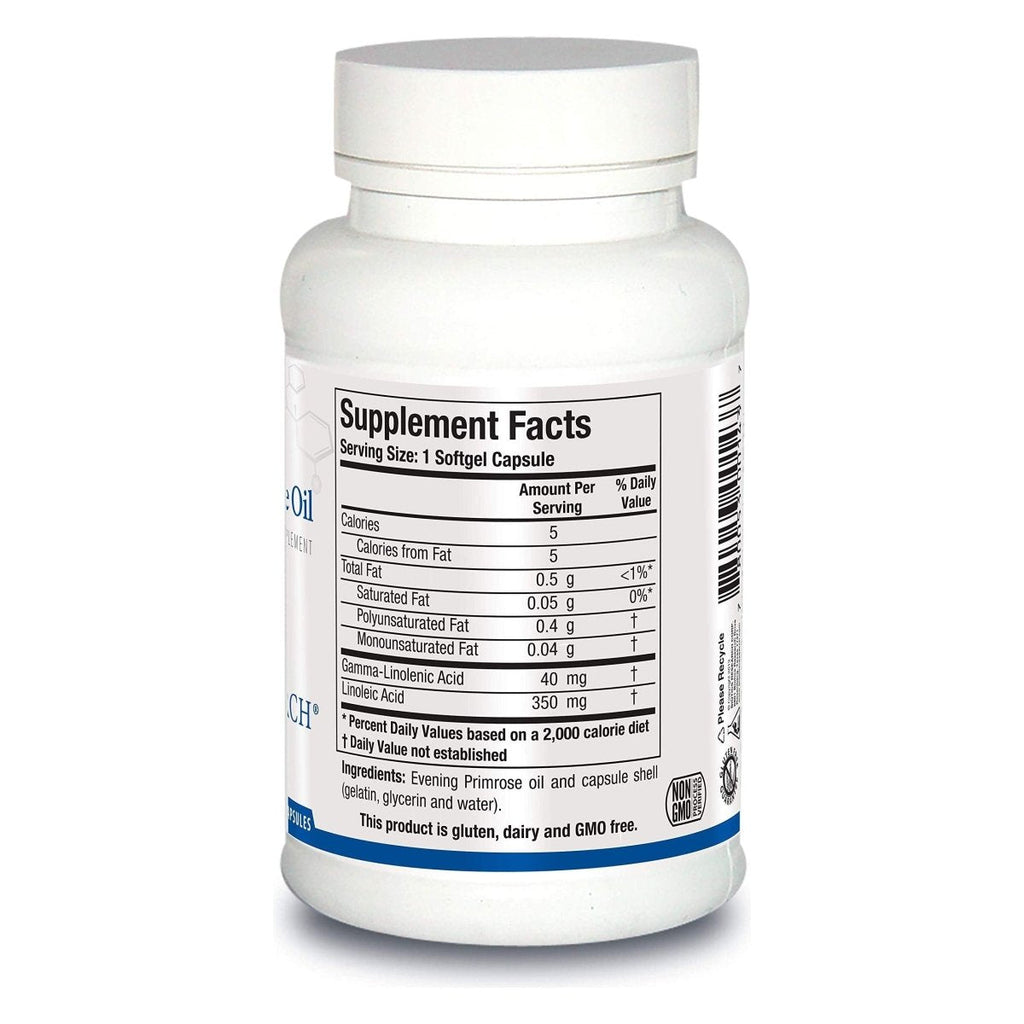 Biotics Research Huile d'onagre, Source puissante d'acide gamma-linolénique (GLA), d'acide linoléique, pour une réponse corporelle saine et équilibrée, la santé cardiovasculaire, neurologique, de la peau et des femmes. 100 capsules molles.