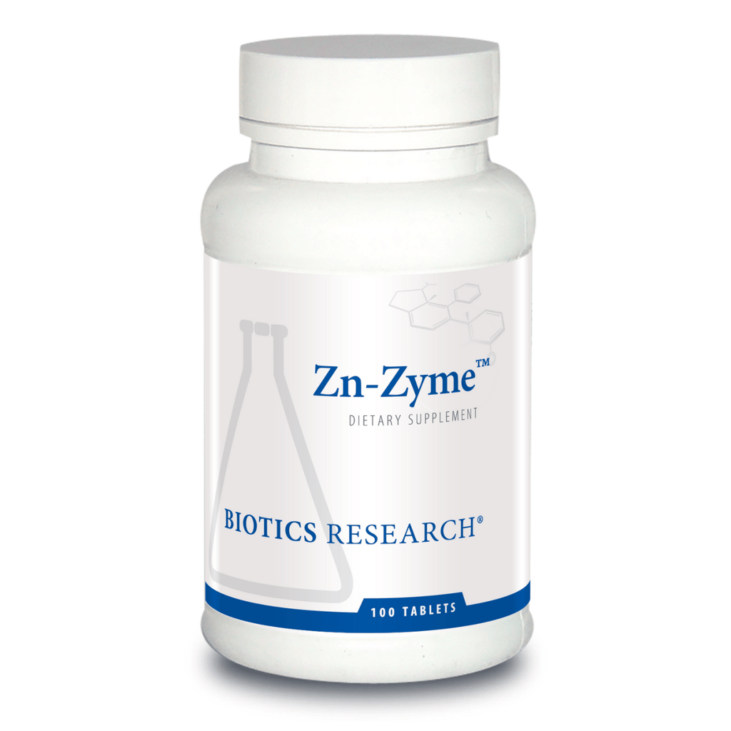 Biotics Research Zn-Zyme Zinc 100 Comprimés