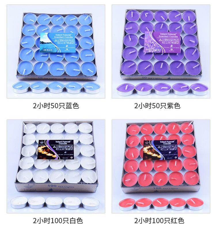 Bougies d'anniversaire pour gâteaux de mariage, flammes sûres, bougies décoratives rondes pour desserts, coulées à la main en cire de qualité supérieure