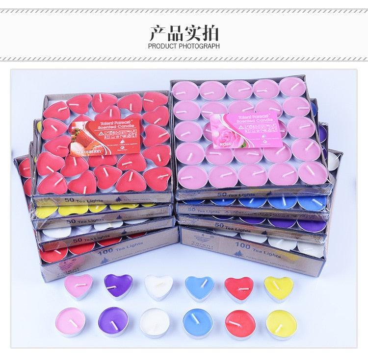 Bougies d'anniversaire pour gâteaux de mariage, flammes sûres, bougies décoratives rondes pour desserts, coulées à la main en cire de qualité supérieure