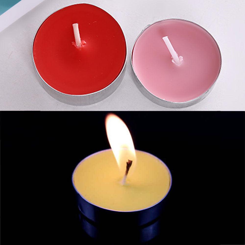 Bougies d'anniversaire pour gâteaux de mariage, flammes sûres, bougies décoratives rondes pour desserts, coulées à la main en cire de qualité supérieure