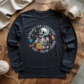 T-shirt manches longues Crochet et True Crime