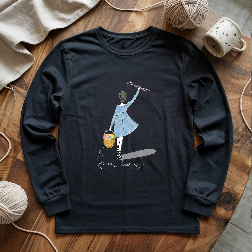 T-shirt à manches longues Gone Knitting