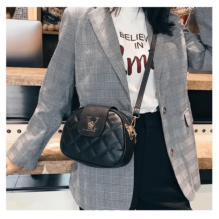 Sac bandoulière et bandoulière Black Beauty pour femmes Sac à main tendance en PU, Pochette de créateur réputé
