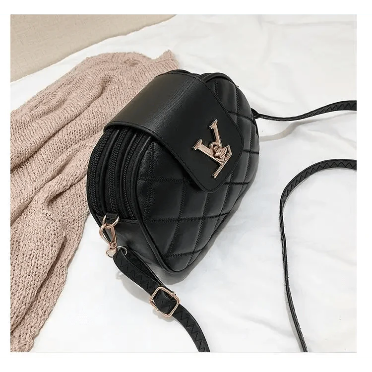 Sac bandoulière et bandoulière Black Beauty pour femmes Sac à main tendance en PU, Pochette de créateur réputé