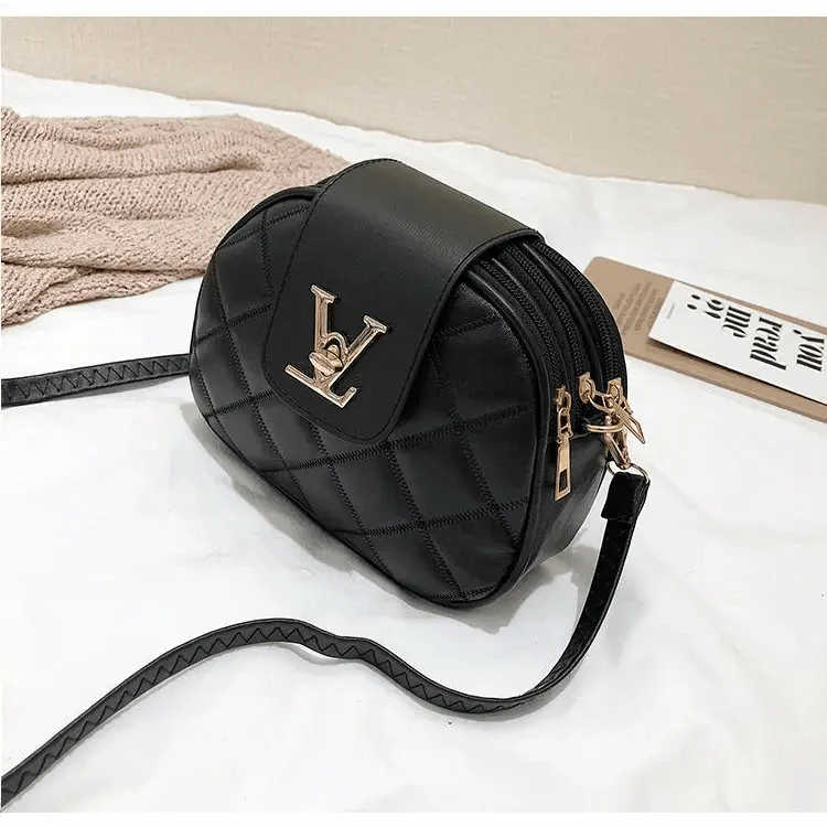 Sac bandoulière et bandoulière Black Beauty pour femmes Sac à main tendance en PU, Pochette de créateur réputé