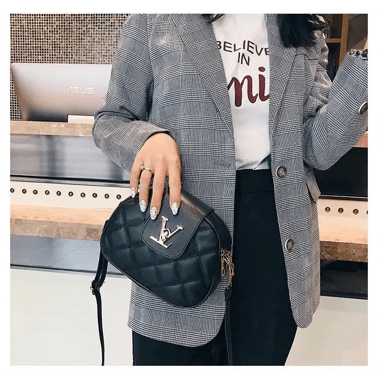 Sac bandoulière et bandoulière Black Beauty pour femmes Sac à main tendance en PU, Pochette de créateur réputé