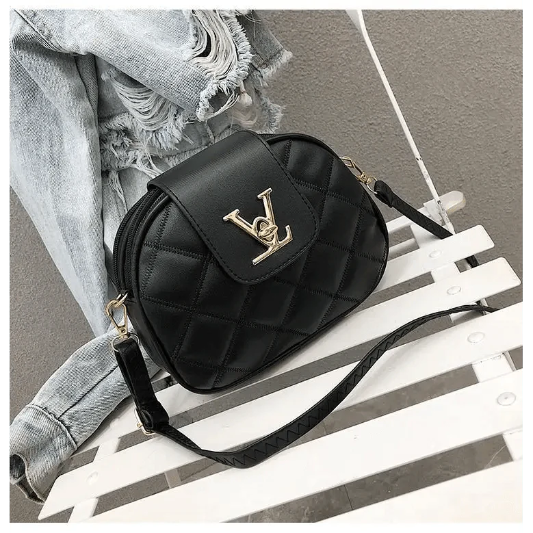 Sac bandoulière et bandoulière Black Beauty pour femmes Sac à main tendance en PU, Pochette de créateur réputé