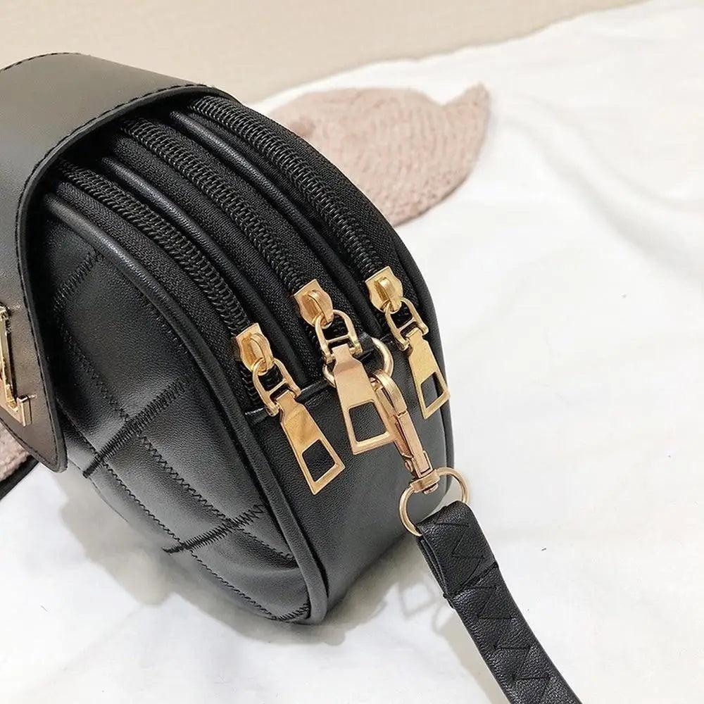 Sac bandoulière et bandoulière Black Beauty pour femmes Sac à main tendance en PU, Pochette de créateur réputé