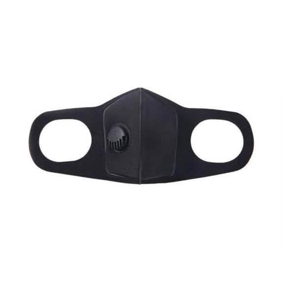Masque facial noir avec filtre