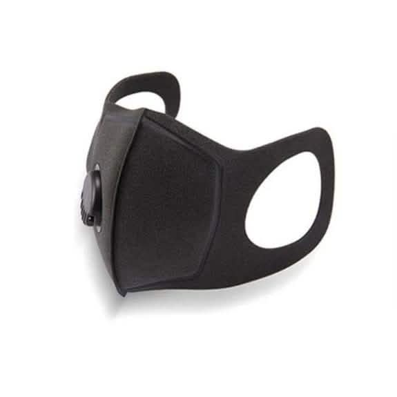 Masque facial noir avec filtre