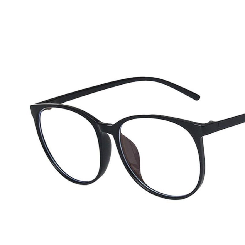 Lunettes d'ordinateur transparentes anti-lumière bleue, montures légères, pour femmes et hommes, rondes, montures de lunettes optiques rondes, style vintage œil de chat