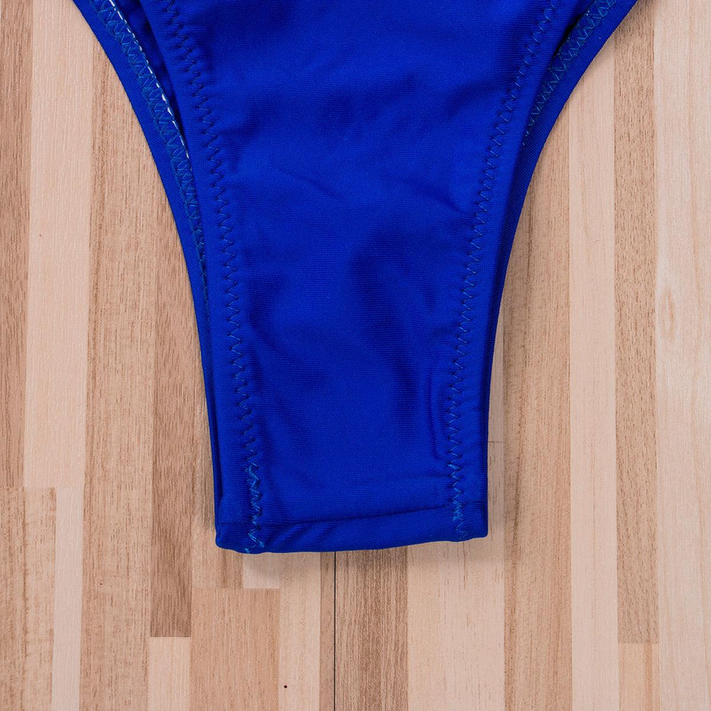 Ensemble de micro bikini noir pour femme, maillot de bain 2 pièces, push-up, soutien-gorge rembourré, tanga, tenue de plage, bas à nouer sur le côté, haut rembourré, bikini triangle, maillot de bain