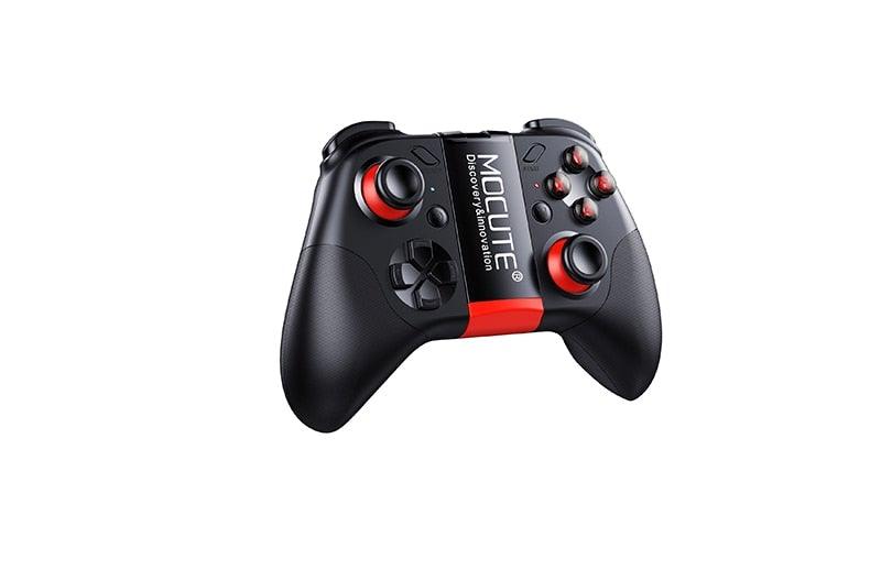 Manette de jeu Bluetooth noire unie compatible avec TV PC Ordinateur portable