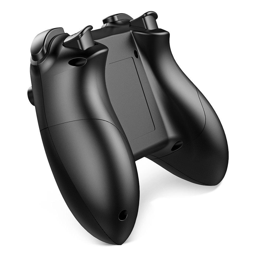 Manette de jeu Bluetooth noire unie compatible avec TV PC Ordinateur portable