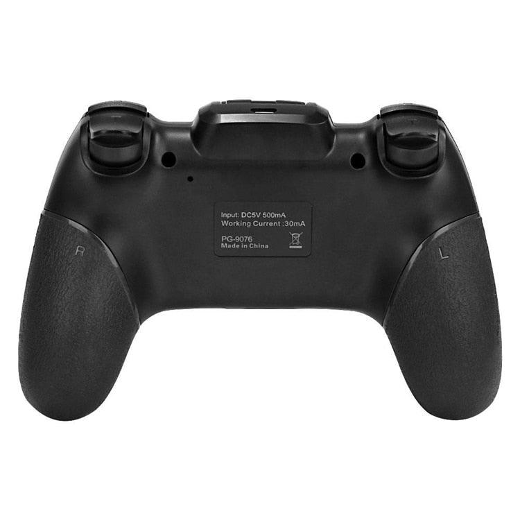 Manette de jeu Bluetooth noire unie compatible avec TV PC Ordinateur portable