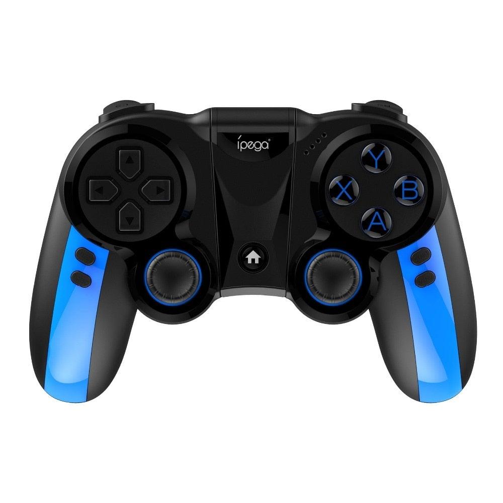Manette de jeu Bluetooth noire unie compatible avec TV PC Ordinateur portable