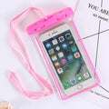 Étui universel noir étanche pour téléphone Housse étanche pour iPhone 12 11 Pro Max 8 7 Housse de téléphone étanche avec cordon pour étui et sangle d'iPhone