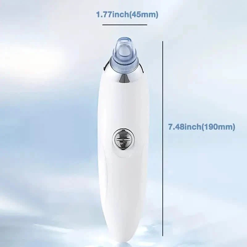 Extracteur de points noirs, puissant nettoyeur de pores portable avec 4 sondes