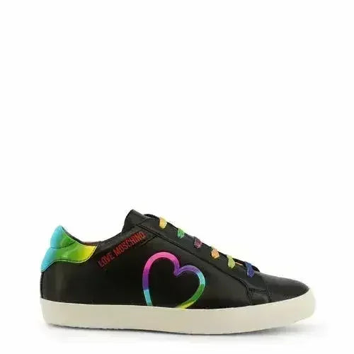 Baskets noires arc-en-ciel