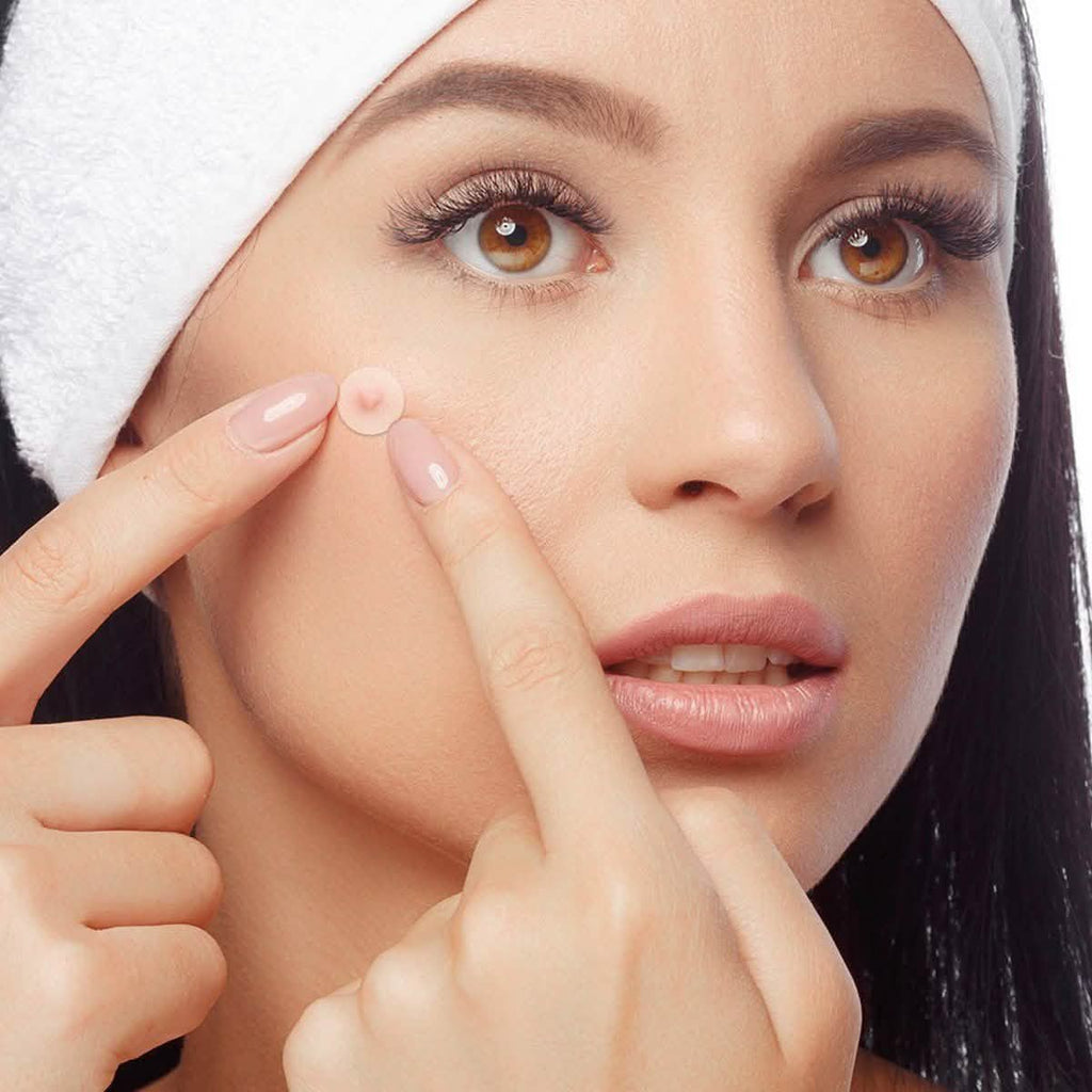 Patchs de traitement localisé des imperfections et de l'acné cicatrisants pour la peau