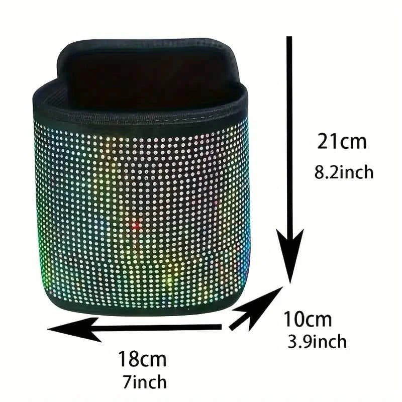 Poubelle de voiture Bling Strass