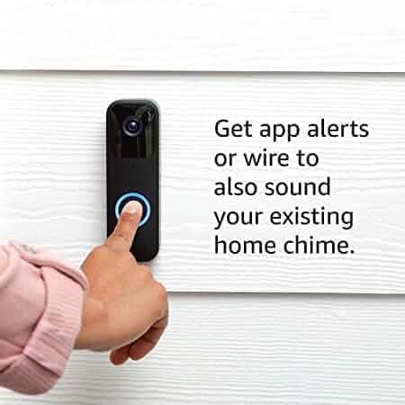Blink Video Doorbell + 1 caméra de sécurité intelligente Outdoor 4 (4ème génération) avec module de synchronisation 2 (reconditionné)