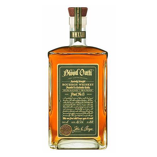 Blood Oath - « Pacte 8 : 2022 » Kentucky Straight Bourbon vieilli en fûts de Calvados (750 ml)