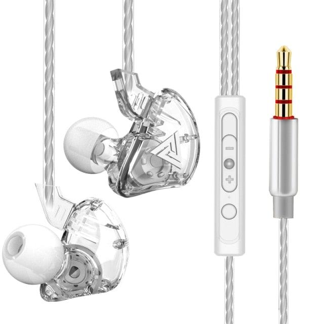 Écouteurs intra-auriculaires de jeu Blue Gaming Bass 3,5 mm Casque de jeu avec pilote anti-bruit Écouteurs de jeu avec double micro (détachable et intégré) et contrôle du volume pour jeux mobiles et PC, écouteurs anti-bruit avec micro