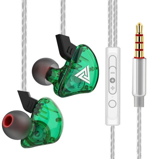 Écouteurs intra-auriculaires de jeu Blue Gaming Bass 3,5 mm Casque de jeu avec pilote anti-bruit Écouteurs de jeu avec double micro (détachable et intégré) et contrôle du volume pour jeux mobiles et PC, écouteurs anti-bruit avec micro