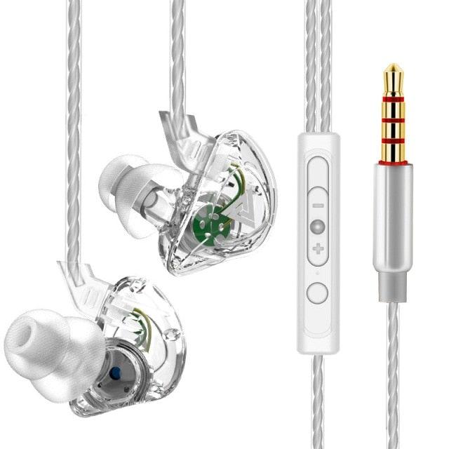 Écouteurs intra-auriculaires de jeu Blue Gaming Bass 3,5 mm Casque de jeu avec pilote anti-bruit Écouteurs de jeu avec double micro (détachable et intégré) et contrôle du volume pour jeux mobiles et PC, écouteurs anti-bruit avec micro