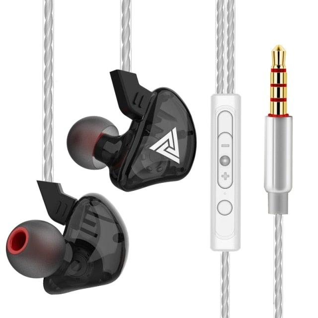 Écouteurs intra-auriculaires de jeu Blue Gaming Bass 3,5 mm Casque de jeu avec pilote anti-bruit Écouteurs de jeu avec double micro (détachable et intégré) et contrôle du volume pour jeux mobiles et PC, écouteurs anti-bruit avec micro