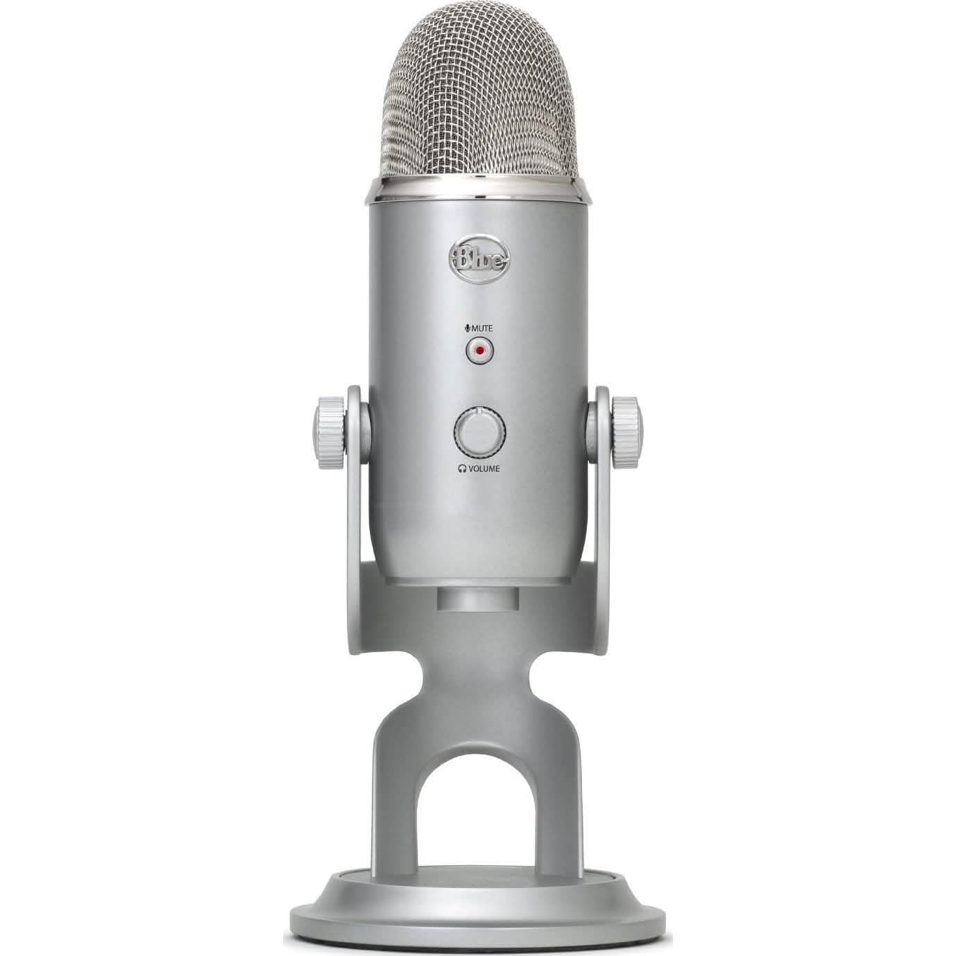 Microphone USB ultime Blue Yeti argenté 988-000103
