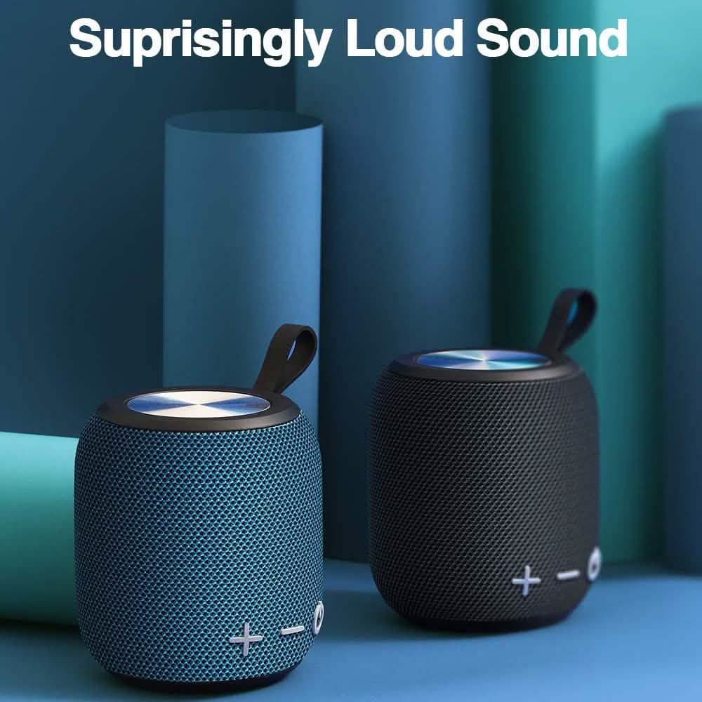 Mini-haut-parleur sans fil puissant à couplage double Bluetooth 5.0