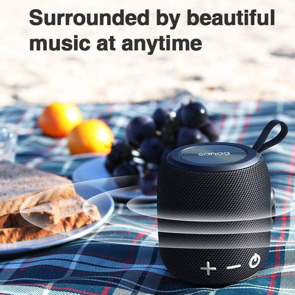 Mini-haut-parleur sans fil puissant à couplage double Bluetooth 5.0