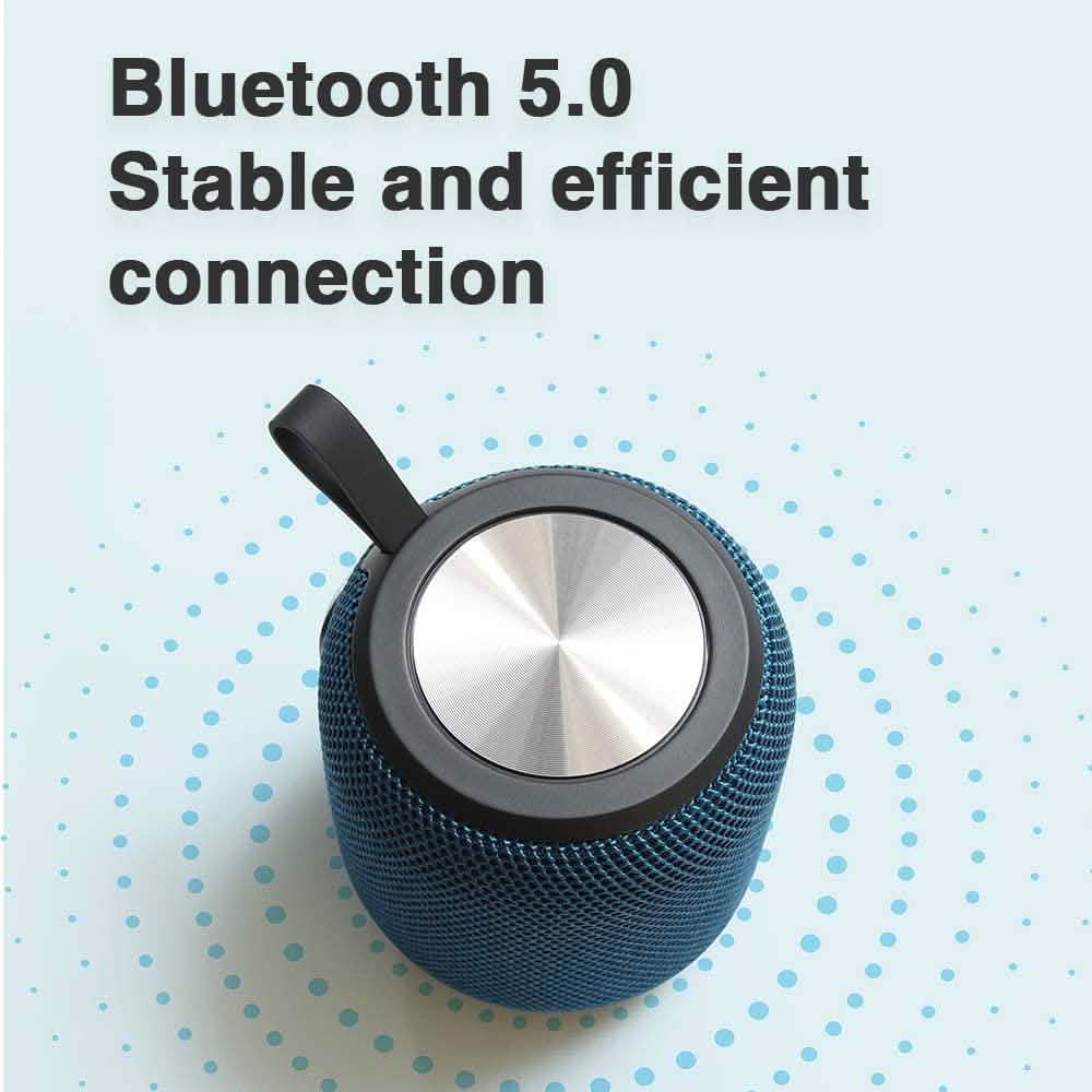 Mini-haut-parleur sans fil puissant à couplage double Bluetooth 5.0