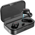Écouteurs Bluetooth 5.0 sans fil avec étui de recharge 2000mAh Casque stéréo