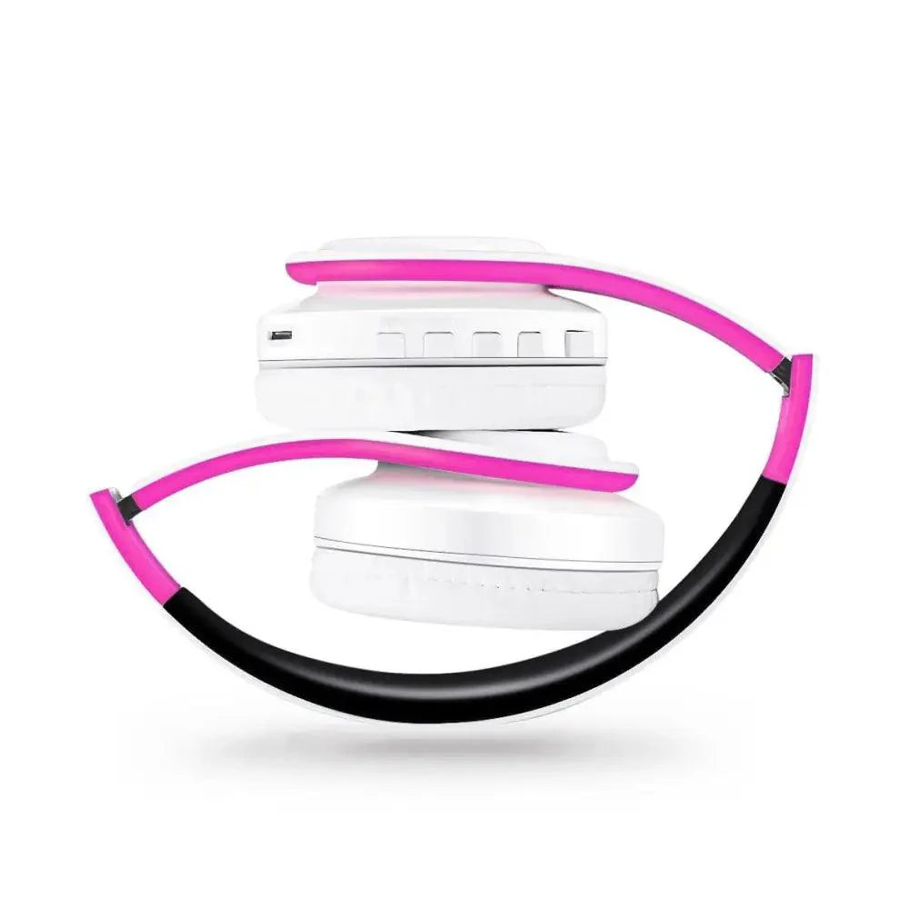 Casque Bluetooth pliable, écouteurs stéréo sans fil uniques, écouteurs de sport avec microphone, casque de musique moderne