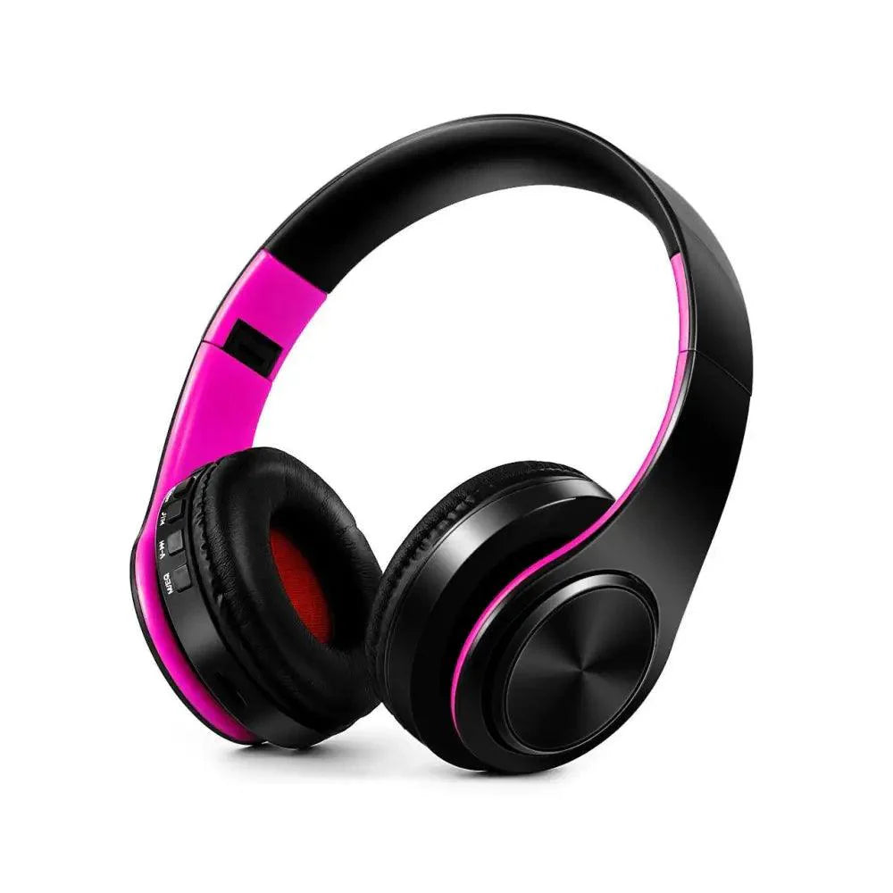 Casque Bluetooth pliable, écouteurs stéréo sans fil uniques, écouteurs de sport avec microphone, casque de musique moderne