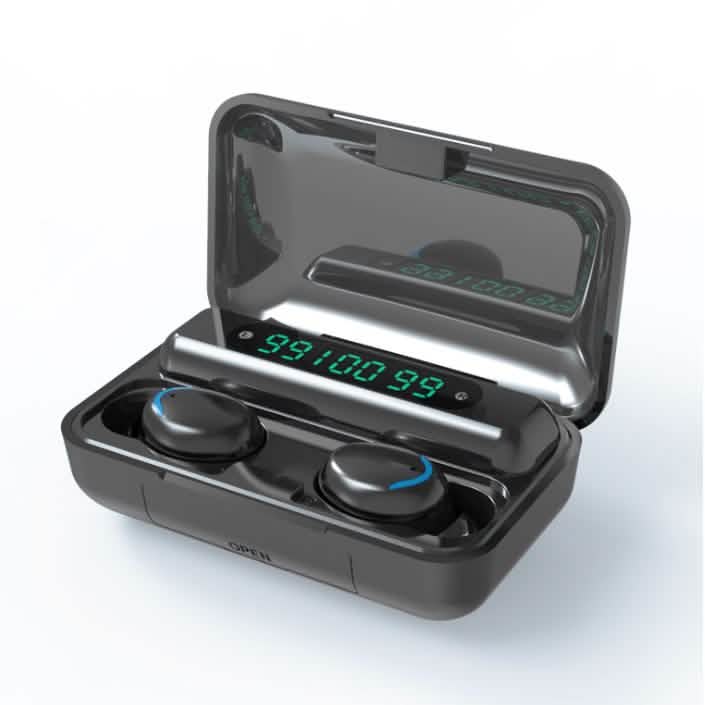 Écouteurs intra-auriculaires stéréo 9D sans fil Bluetooth 5.0 à basse