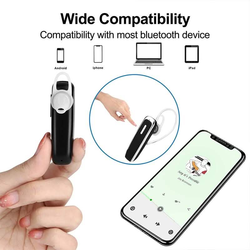 Casque de routier sans fil Bluetooth avec micro et suppression du bruit