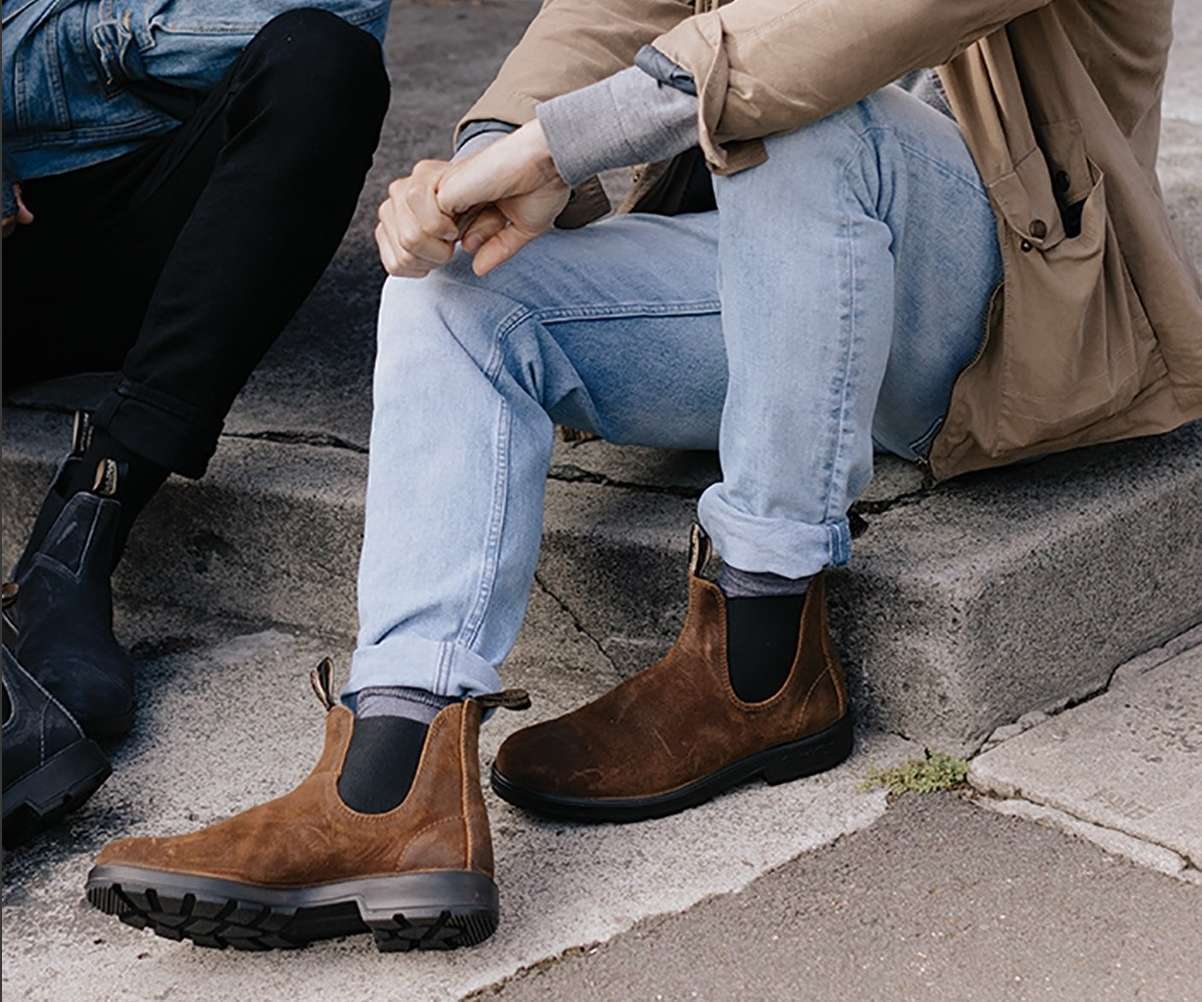 Blundstone 1911 Bottines Originales en Daim pour Homme