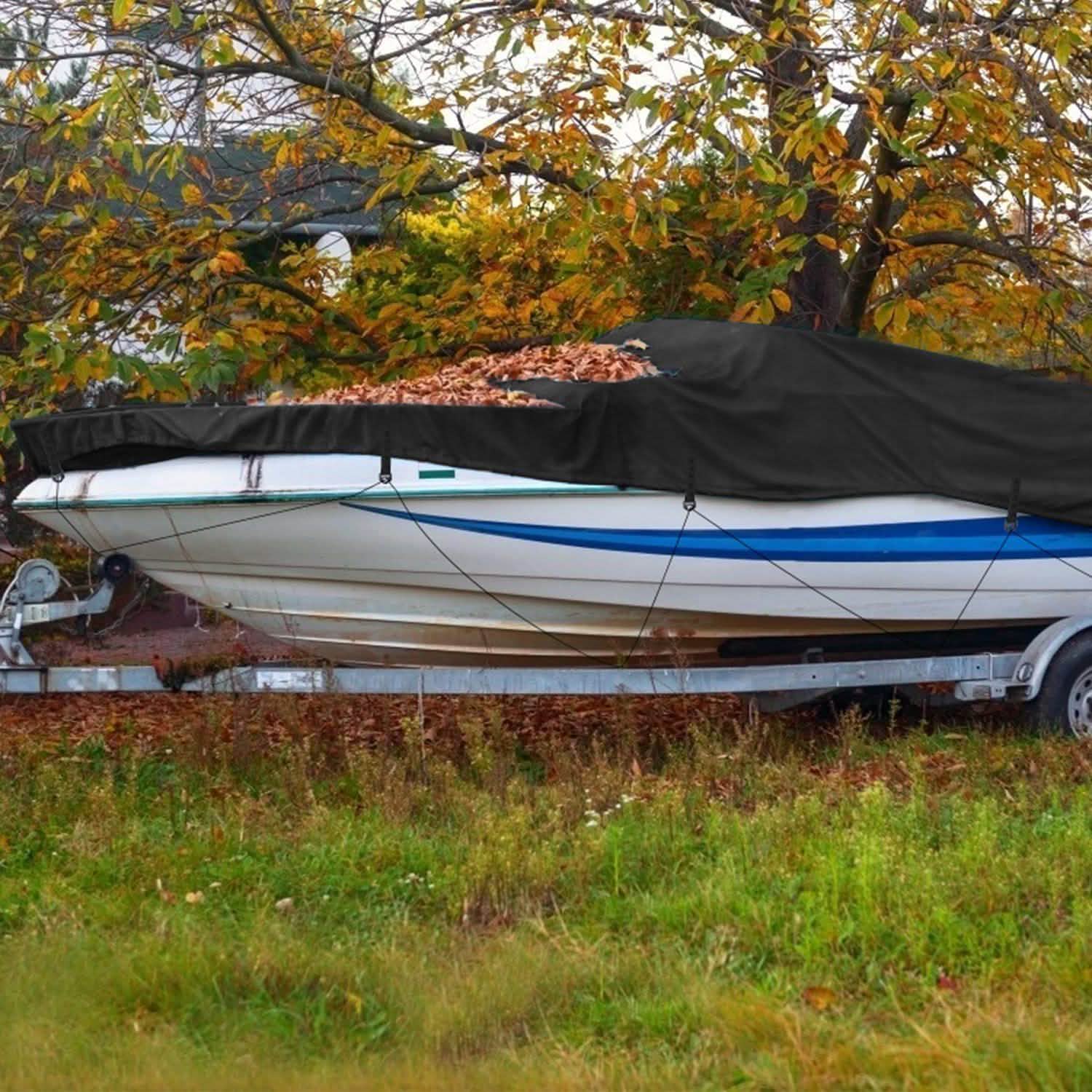 Housse de bateau 210D imperméable anti-poussière remorquable