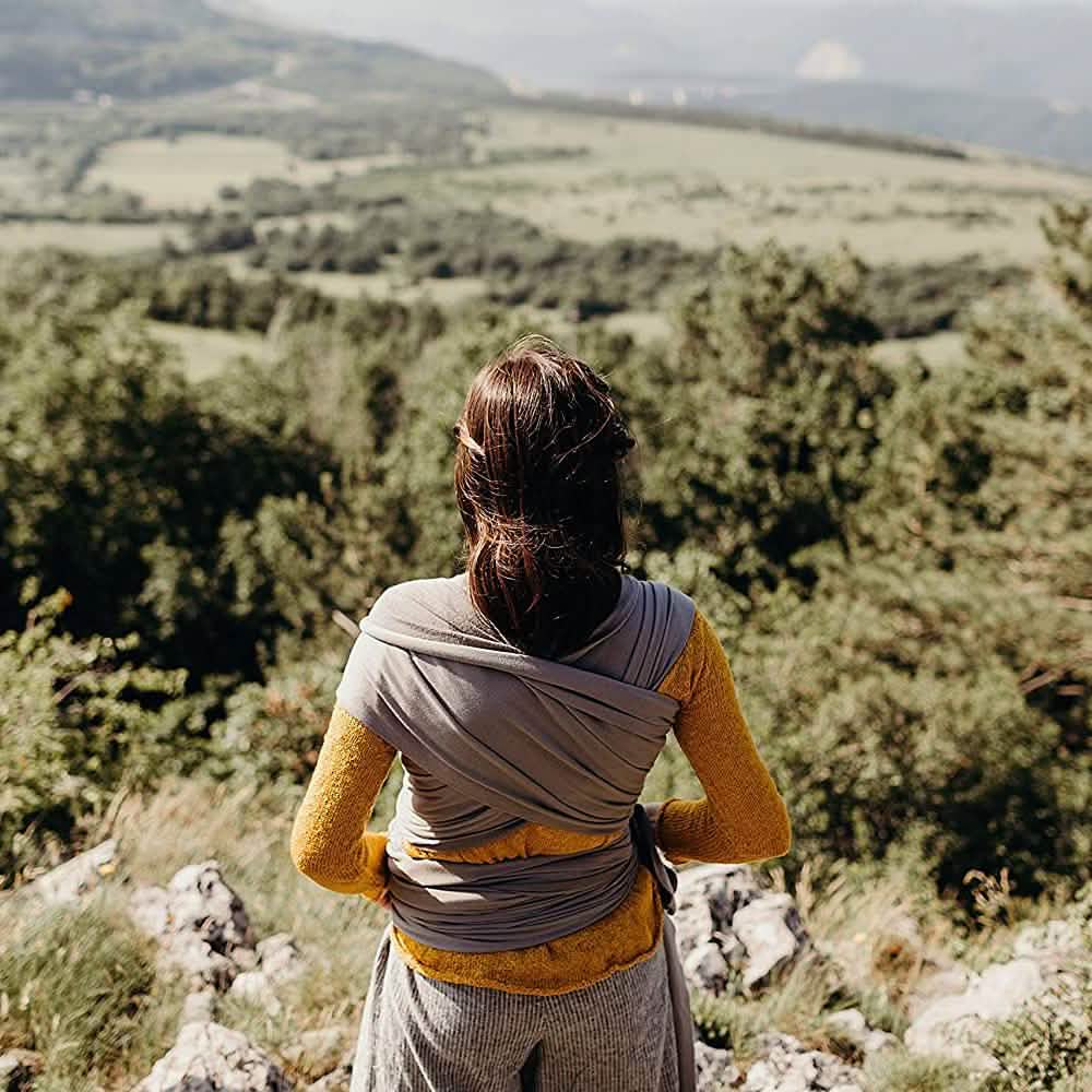 Porte-bébé Boba Wrap - Écharpe de Portage Originale Extensible